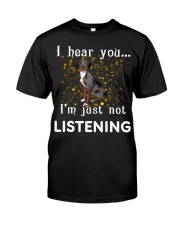 Catahoula Leopard Dog I hear you not listening Classic T-Shirt tile