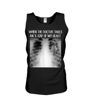 When Doctor Takes X-ray Of My Heart Black Mouth Cur Unisex Tank tile