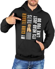 Cairn Terrier Hooded Sweatshirt custom-hoodie-sweatshirt-lifestyle-front-169