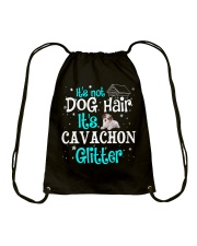 Cavachon It's Not Dog Hair Drawstring Bag tile