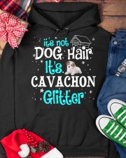 Cavachon It's Not Dog Hair Hooded Sweatshirt custom-hoodie-sweatshirt-lifestyle-front-231