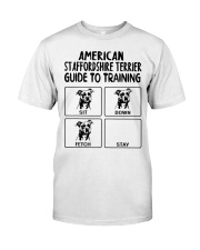 American Staffordshire Terrier Guide To Training Premium Fit Mens Tee tile