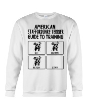 American Staffordshire Terrier Guide To Training Crewneck Sweatshirt tile