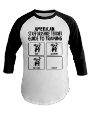 American Staffordshire Terrier Guide To Training Baseball Tee tile