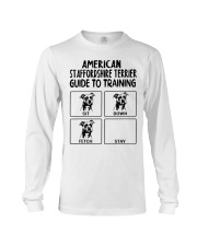 American Staffordshire Terrier Guide To Training Long Sleeve Tee tile