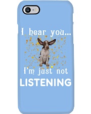 Bracco Italiano I hear you not listening Phone Case tile