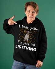 Bracco Italiano I hear you not listening Hooded Sweatshirt apparel-hooded-sweatshirt-lifestyle-front-88