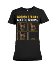 Border Terrier Guide To Training Premium Fit Ladies Tee tile
