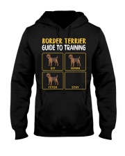 Border Terrier Guide To Training Hooded Sweatshirt front