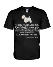 Sealyham Terrier V-Neck T-Shirt tile