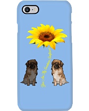 Tibetan Spaniel You Are My Sunshine Sunflower Phone Case tile