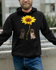 Tibetan Spaniel You Are My Sunshine Sunflower Hooded Sweatshirt apparel-hooded-sweatshirt-lifestyle-front-106