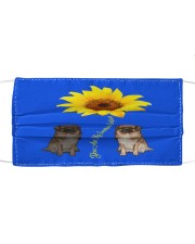 Tibetan Spaniel You Are My Sunshine Sunflower Mask tile