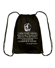 Saint Berdoodle Drawstring Bag tile