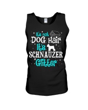 Schnauzer It's Not Dog Hair Unisex Tank tile