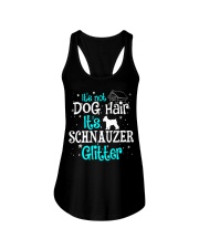 Schnauzer It's Not Dog Hair Ladies Flowy Tank tile