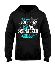 Schnauzer It's Not Dog Hair Hooded Sweatshirt front