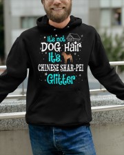 Chinese Shar-Pei It's Not Dog Hair Hooded Sweatshirt apparel-hooded-sweatshirt-lifestyle-front-106