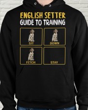 English Setter Guide To Training Hooded Sweatshirt apparel-hooded-sweatshirt-lifestyle-front-58