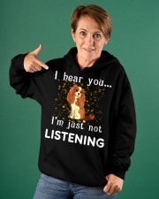 Cavalier King Charles Spaniel I hear you not listening Hooded Sweatshirt apparel-hooded-sweatshirt-lifestyle-front-88
