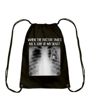 When Doctor Takes X-ray Of My Heart Italian Greyhound Drawstring Bag tile