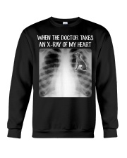 When Doctor Takes X-ray Of My Heart Italian Greyhound Crewneck Sweatshirt tile