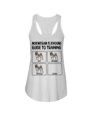 Norwegian Elkhound Guide To Training Ladies Flowy Tank tile