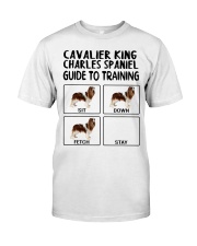 Cavalier King Charles Spaniel Guide To Training Premium Fit Mens Tee tile