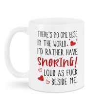SNORING LOUD AF Mug back