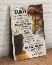 TO MY DAD 24x36 Gallery Wrapped Canvas Prints aos-canvas-pgw-24x36-lifestyle-front-01