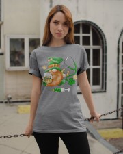 St Patrick's Day Gnome Classic T-Shirt apparel-classic-tshirt-lifestyle-19