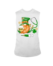 St Patrick's Day Gnome Sleeveless Tee tile