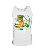 St Patrick's Day Gnome Unisex Tank tile