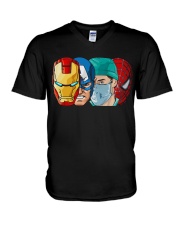 Male Nurse V-Neck T-Shirt tile