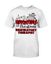 Respiratory Therapist - RT Classic T-Shirt front