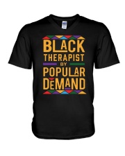 Therapist V-Neck T-Shirt tile