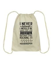 Housekeeper Drawstring Bag tile