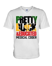 Medical Coder V-Neck T-Shirt tile