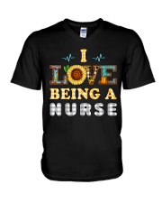 Nurse V-Neck T-Shirt tile