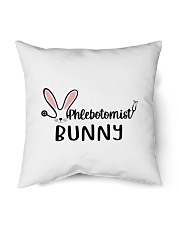 Phlebotomist Bunny Easter Indoor Pillow tile
