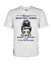Registered Nurse V-Neck T-Shirt tile