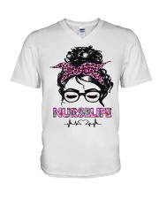Nurse V-Neck T-Shirt tile