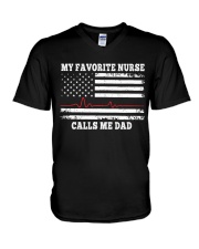 Nurse V-Neck T-Shirt tile