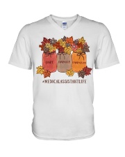 Medical Assistant - MA V-Neck T-Shirt tile