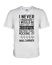 Mail Carrier V-Neck T-Shirt tile