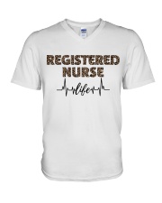 Registered Nurse V-Neck T-Shirt tile