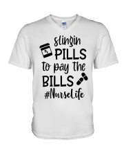 Nurse V-Neck T-Shirt tile