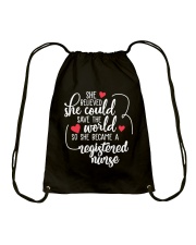 Registered Nurse Drawstring Bag tile