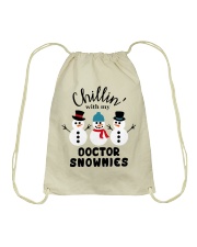 Doctor Christmas Drawstring Bag tile
