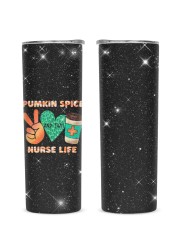 Nurse Glitter Tumbler tile